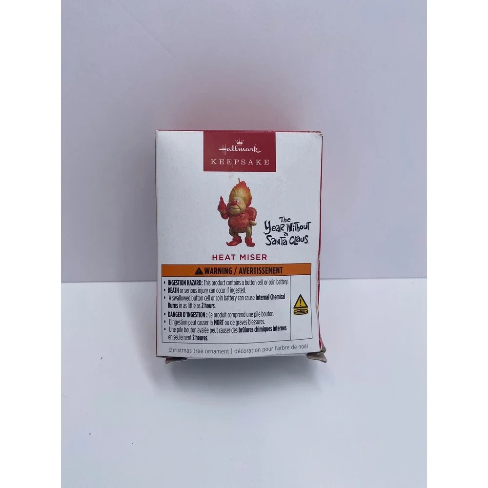 Hallmark Keepsake Heat Miser The Year Without a Santa Claus Magic Light Ornament - Picture 7 of 14